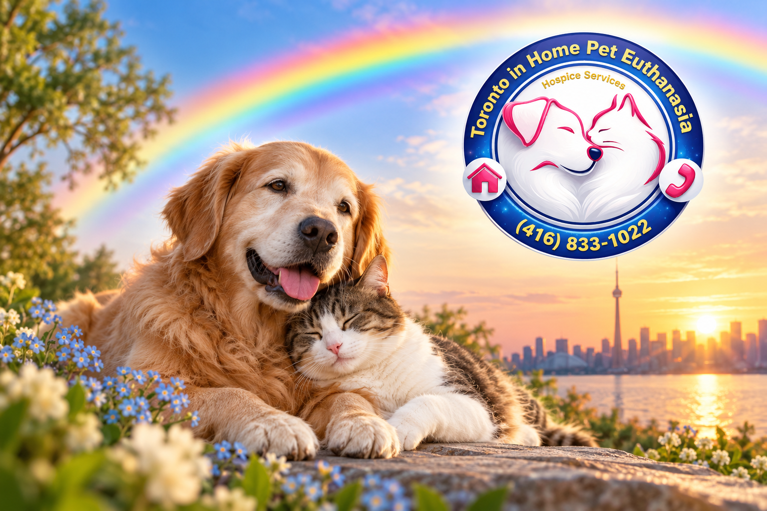 In-home dog and cat euthanasia in Toronto with compassionate mobile veterinary care
